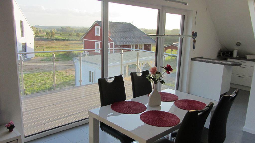 Essbereich aussicht im oder rund um Haus Mirabelle