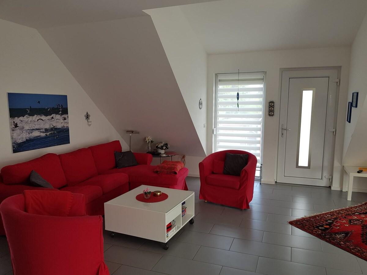 Wohnzimmer im Haus Mirabelle