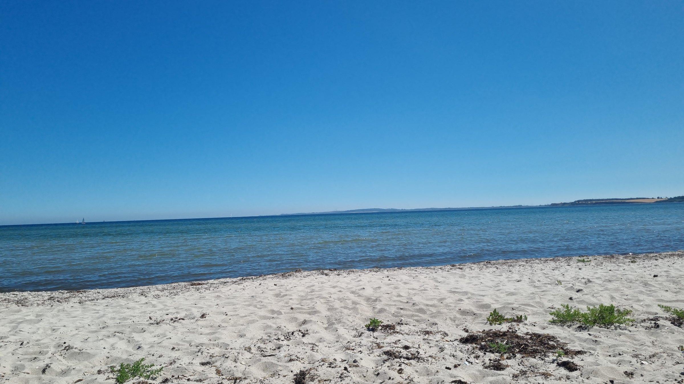 Baltic Sea beach in Hohwacht